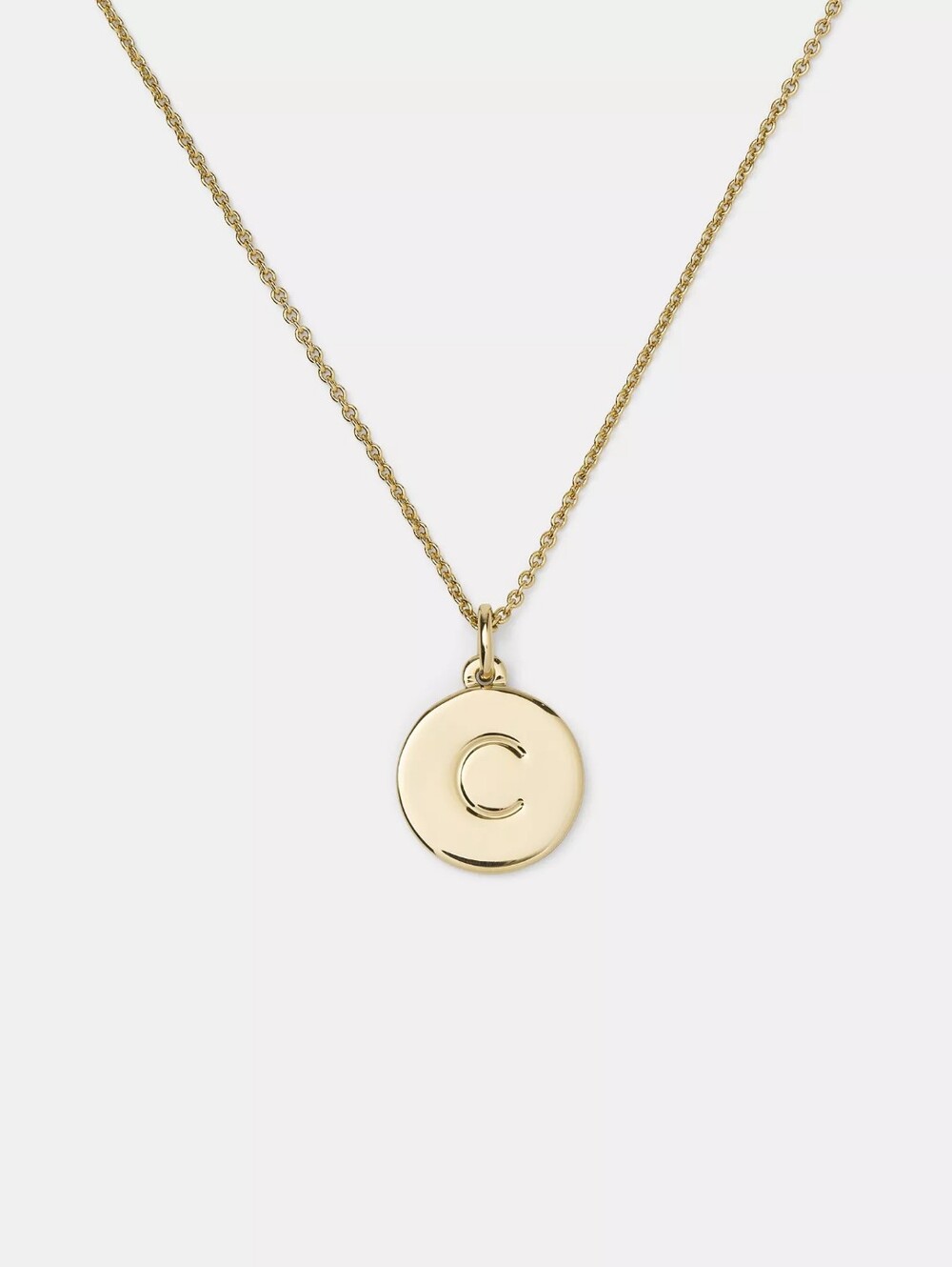 Kate Spade New York Gold Initial C Pendant Necklace - Picture 3 of 11